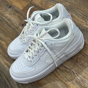 Nike Air Force 1 Low Shadow Triple White (Women's)
